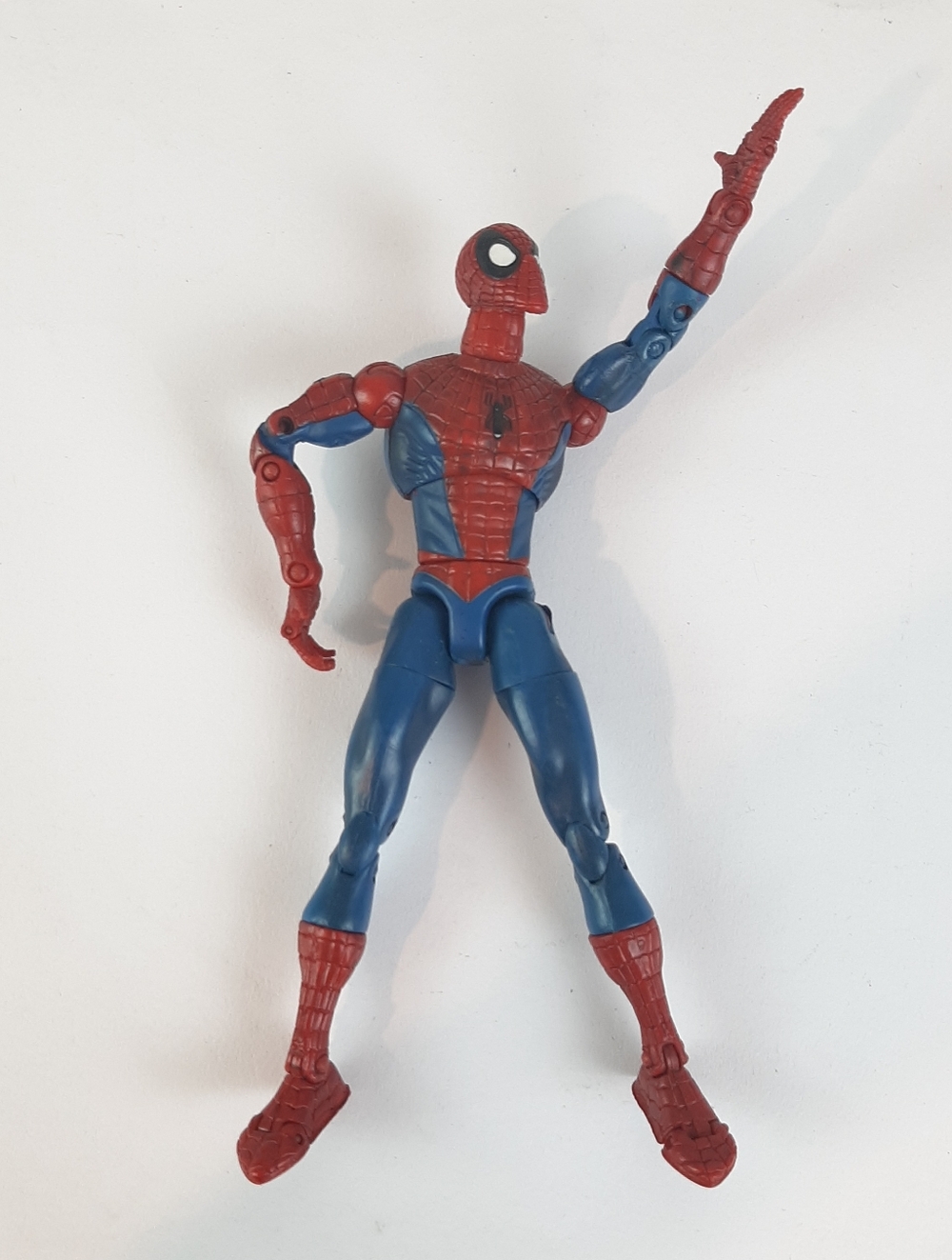 🛍Marvel Classics Legends 2001 Spider-Man 6" Poseable Action Figure Squint Eye